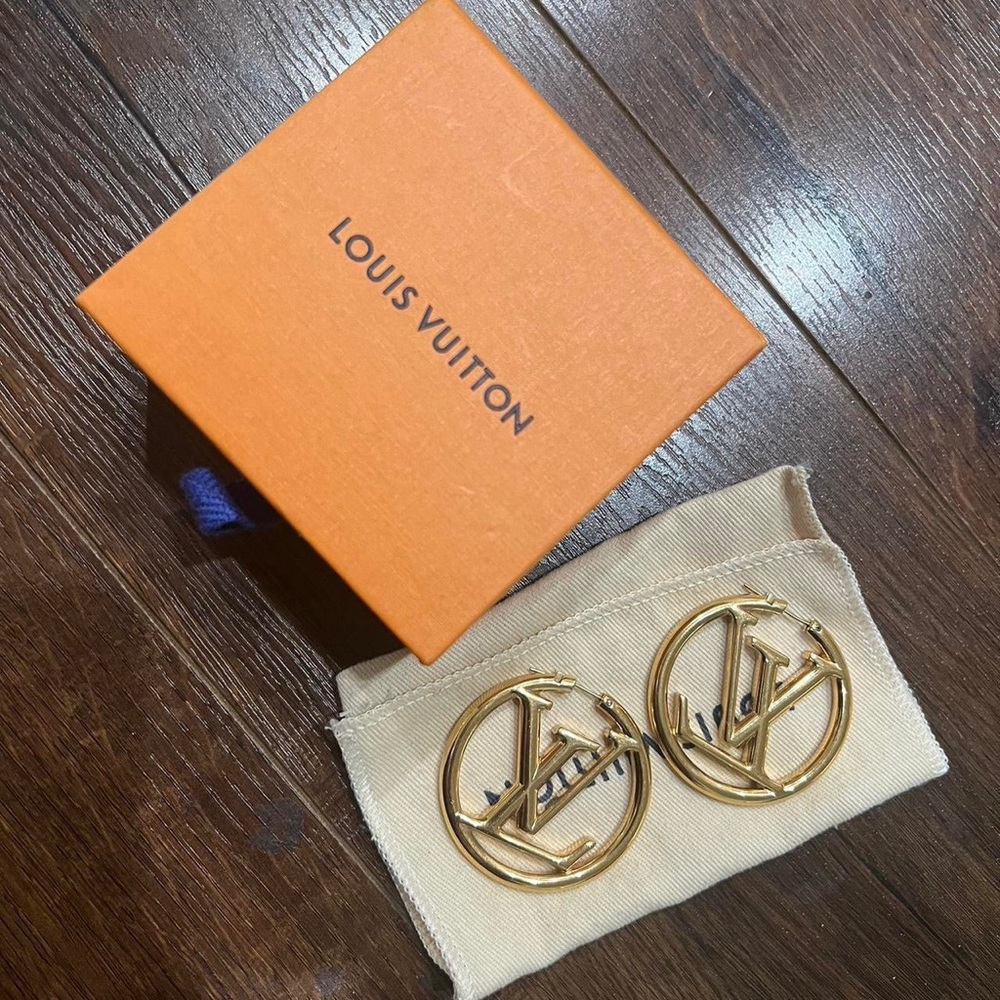 Louis Vuitton Louise Hoop Earrings